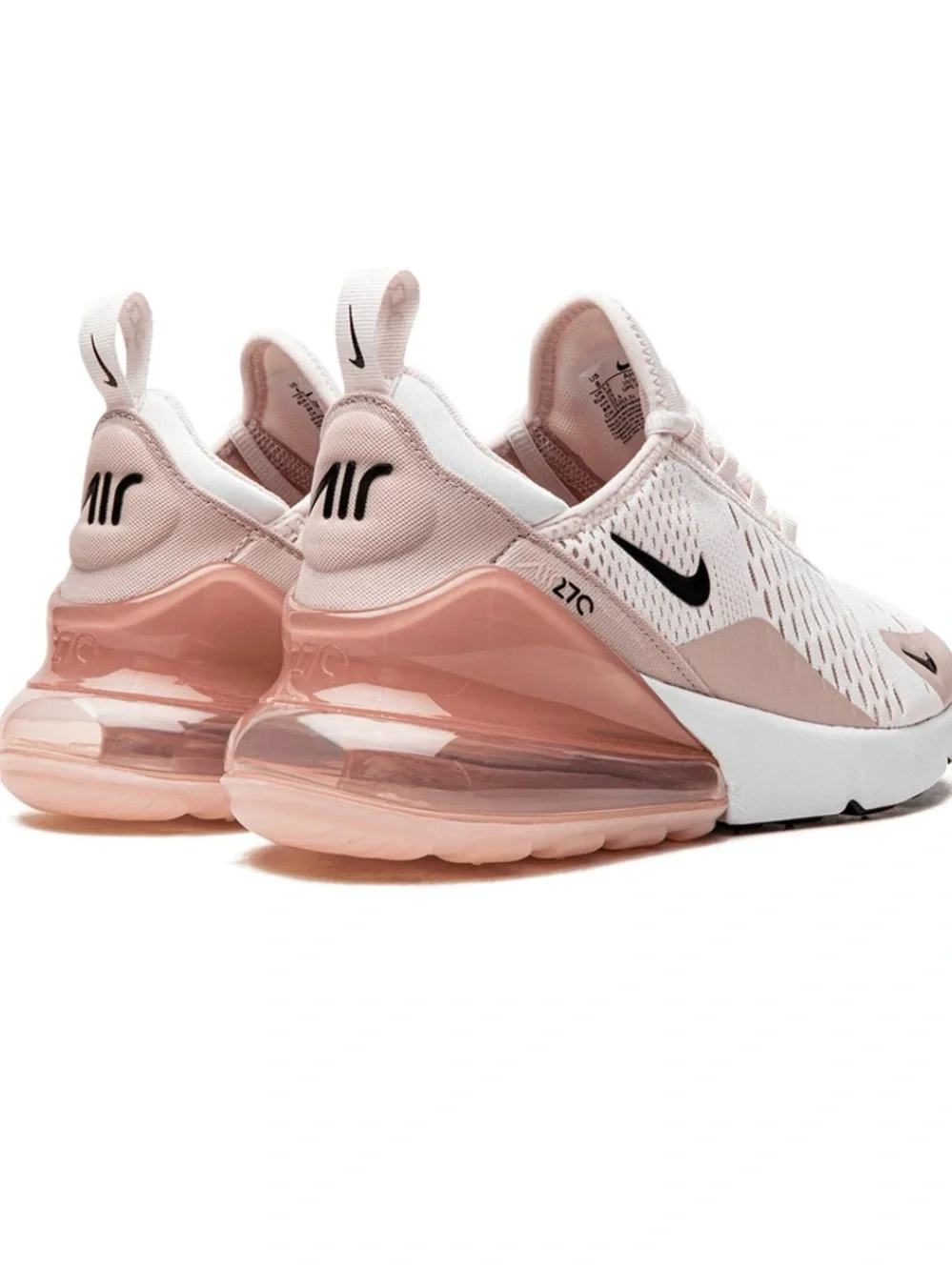 Nike Women’s Air Max 270 in Blush Pink and White